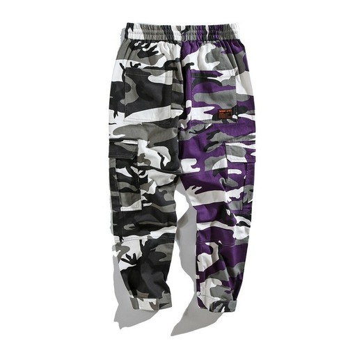 multicolor camo pants
